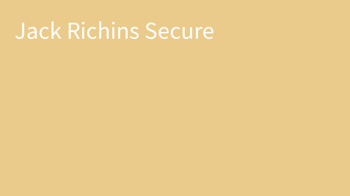 Jack Richins Secure