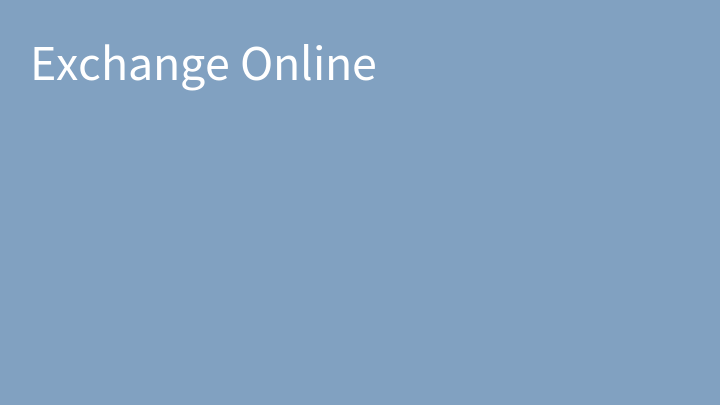 Exchange Online für Administratoren