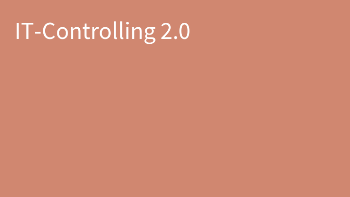 IT-Controlling 2.0